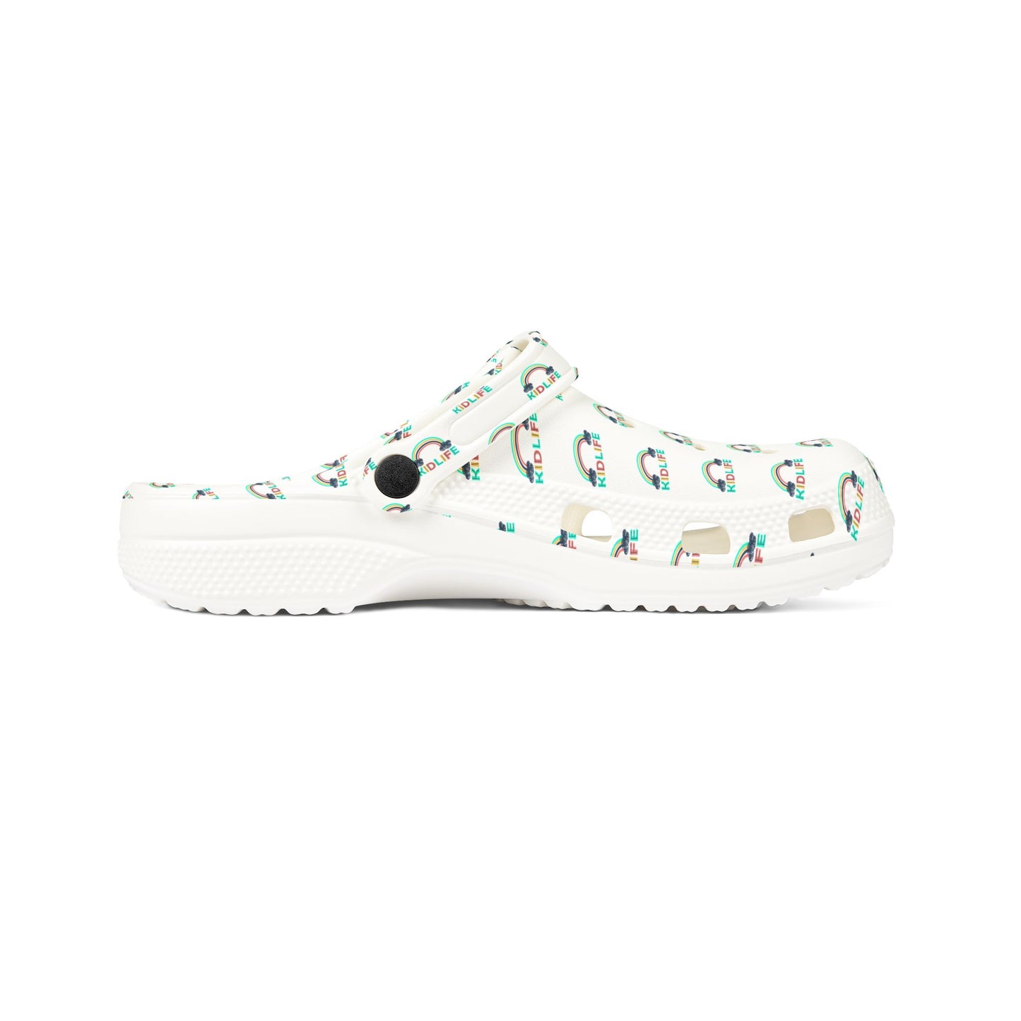 Kidlife logo Colorful EVA Foam Clogs - Women Size