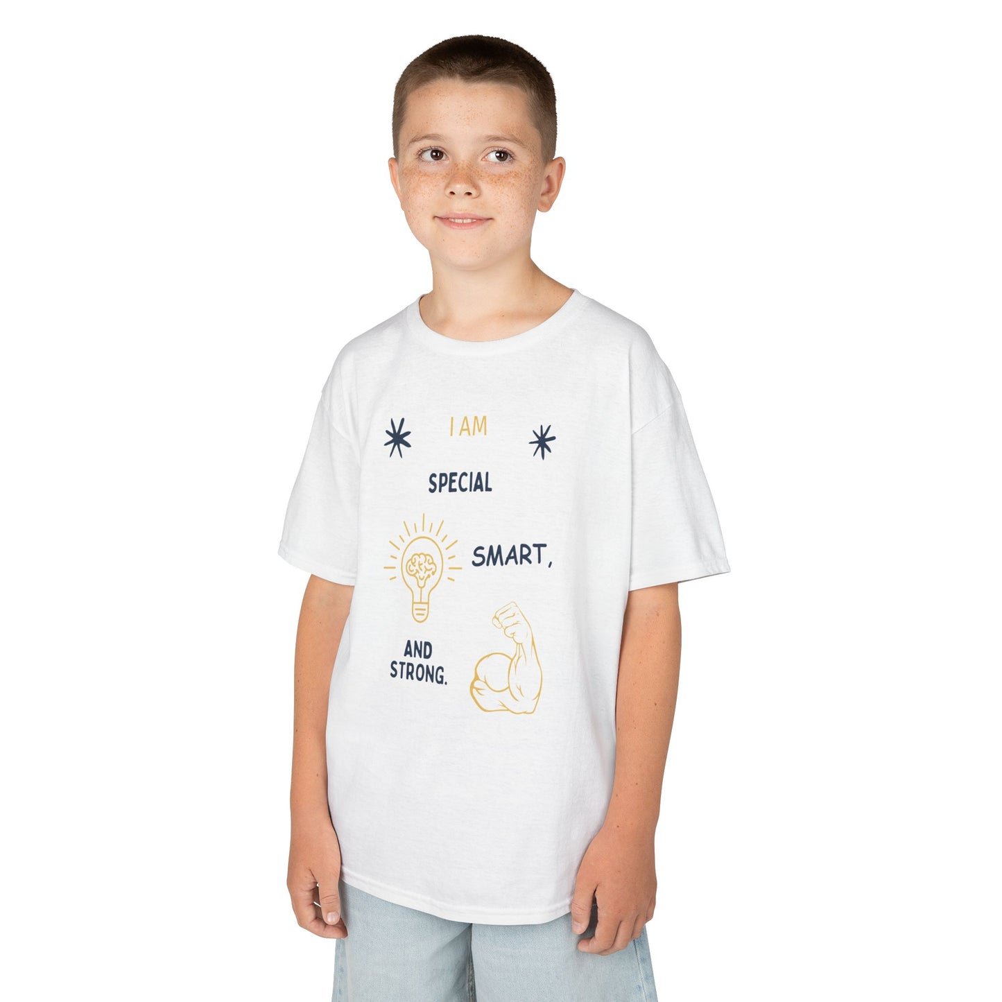 Kids Tee I am special, smart, and strong Kidlife Affirmation Collection T shirt