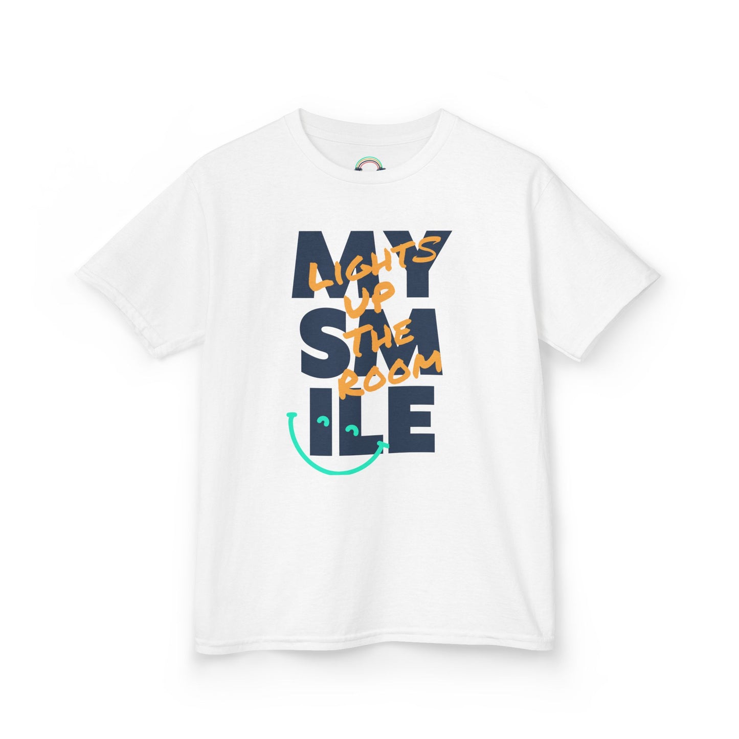 Kids Tee My smile lights up the room Kidlife Affirmation Collection T shirt