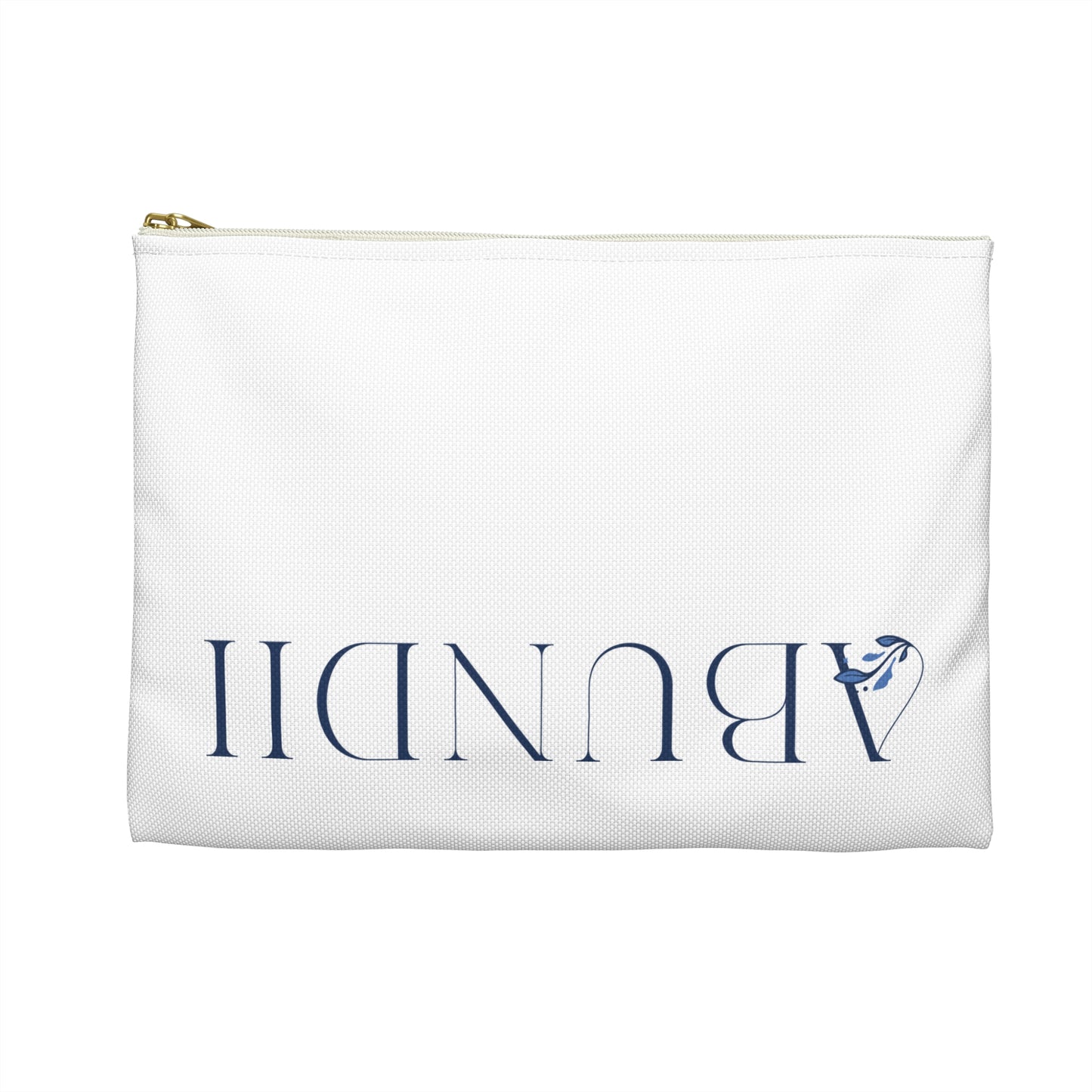 Abundii Elegant Accessory Pouch | Personalized Gift, Makeup Bag, Travel Organizer, Abundant Style, Custom Design