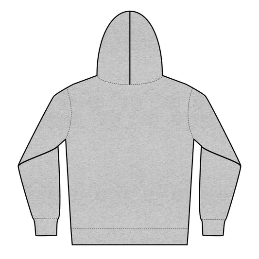 Kidlife Youth Hoodie with Rainbow Design - Perfect for Kids, KDLIFE, Zipped Sweatshirt, Cozy Gift, Casual Wear, Gift for Teens