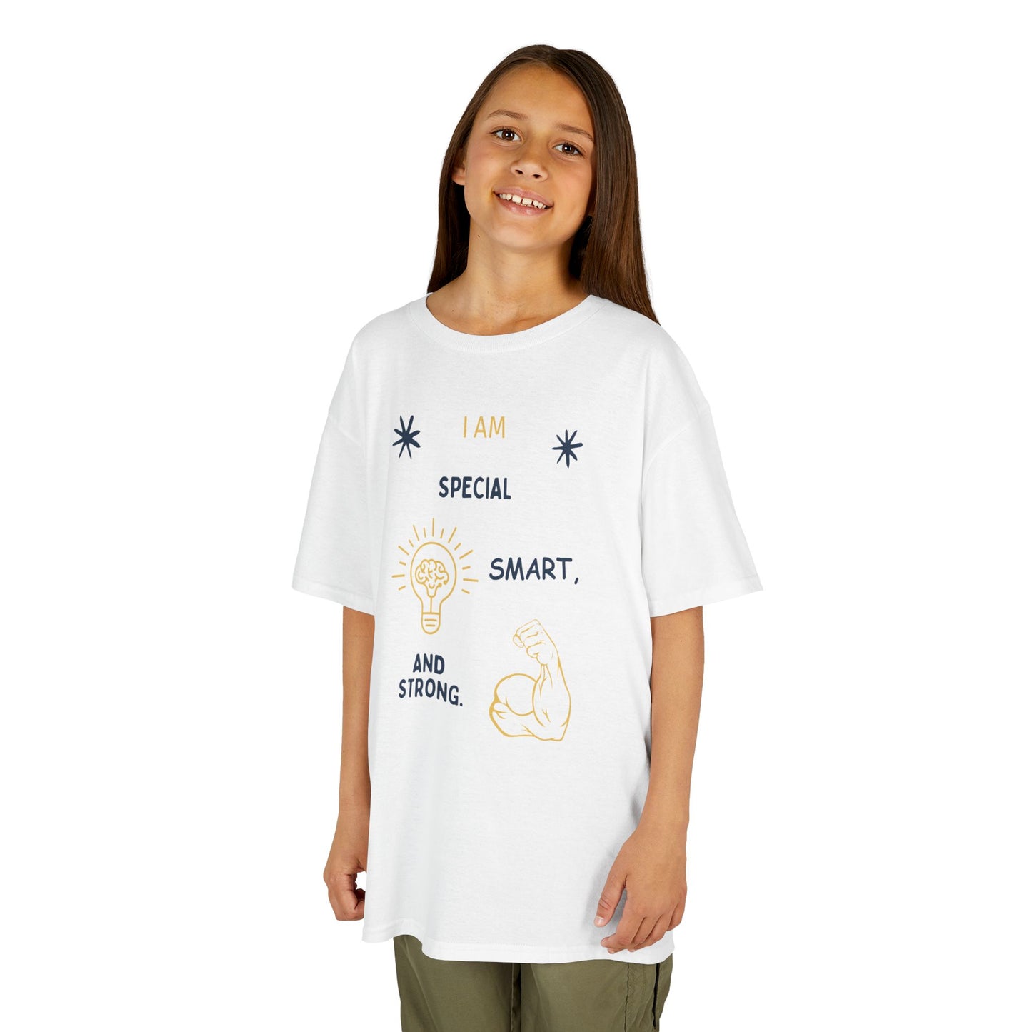 Kids Tee I am special, smart, and strong Kidlife Affirmation Collection T shirt