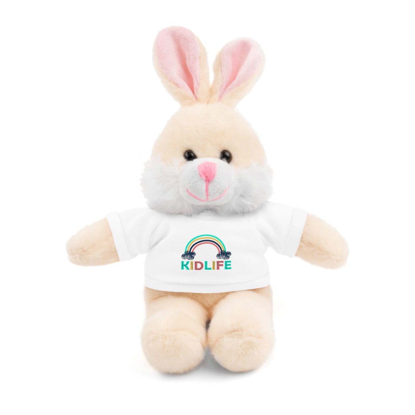 KidLife Stuffed Animal with T-Shirt | Adorable Plush Bear | Perfect Gift for Kids, Birthdays, Baby Showers, Holidays, Nursery Decor