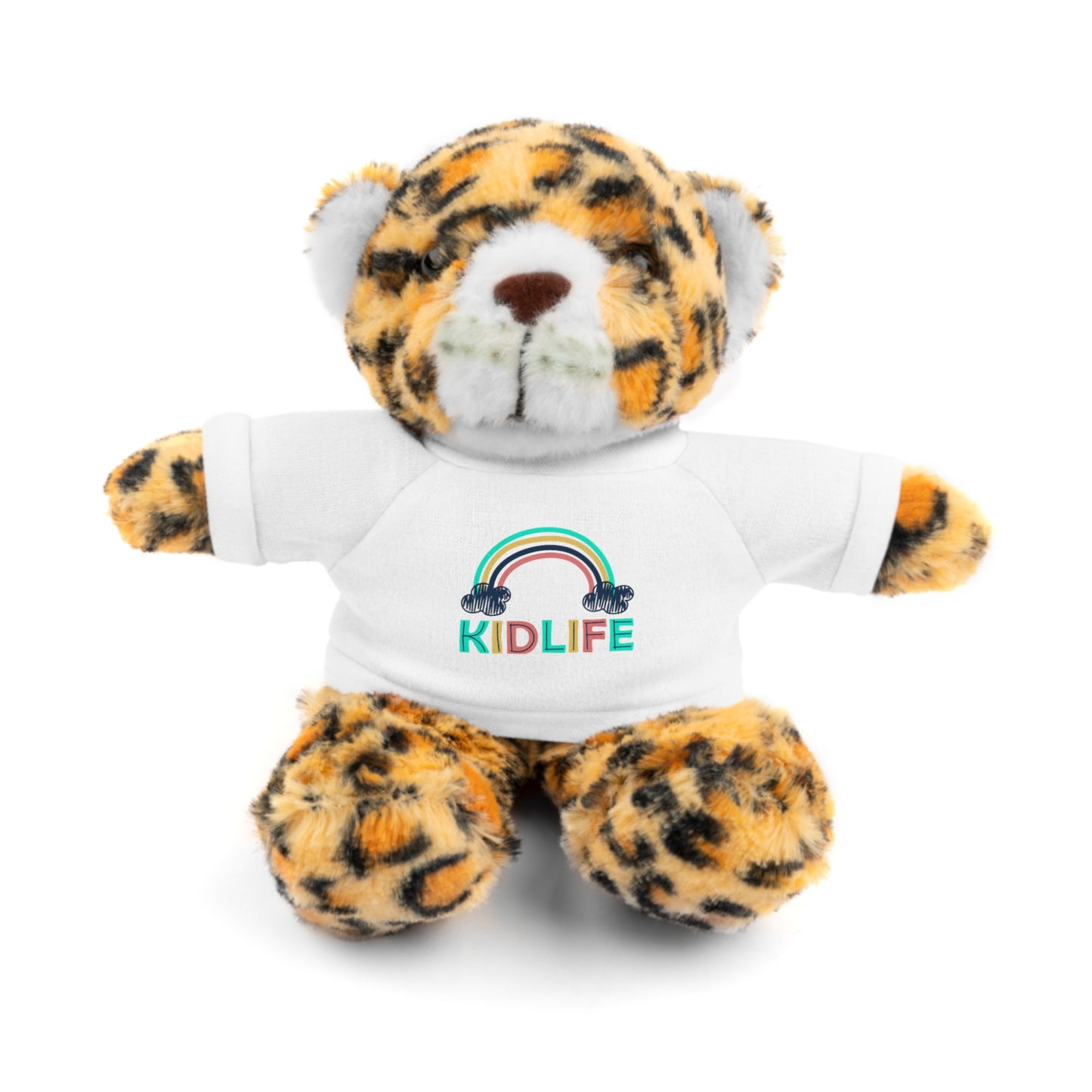 KidLife Stuffed Animal with T-Shirt | Adorable Plush Bear | Perfect Gift for Kids, Birthdays, Baby Showers, Holidays, Nursery Decor