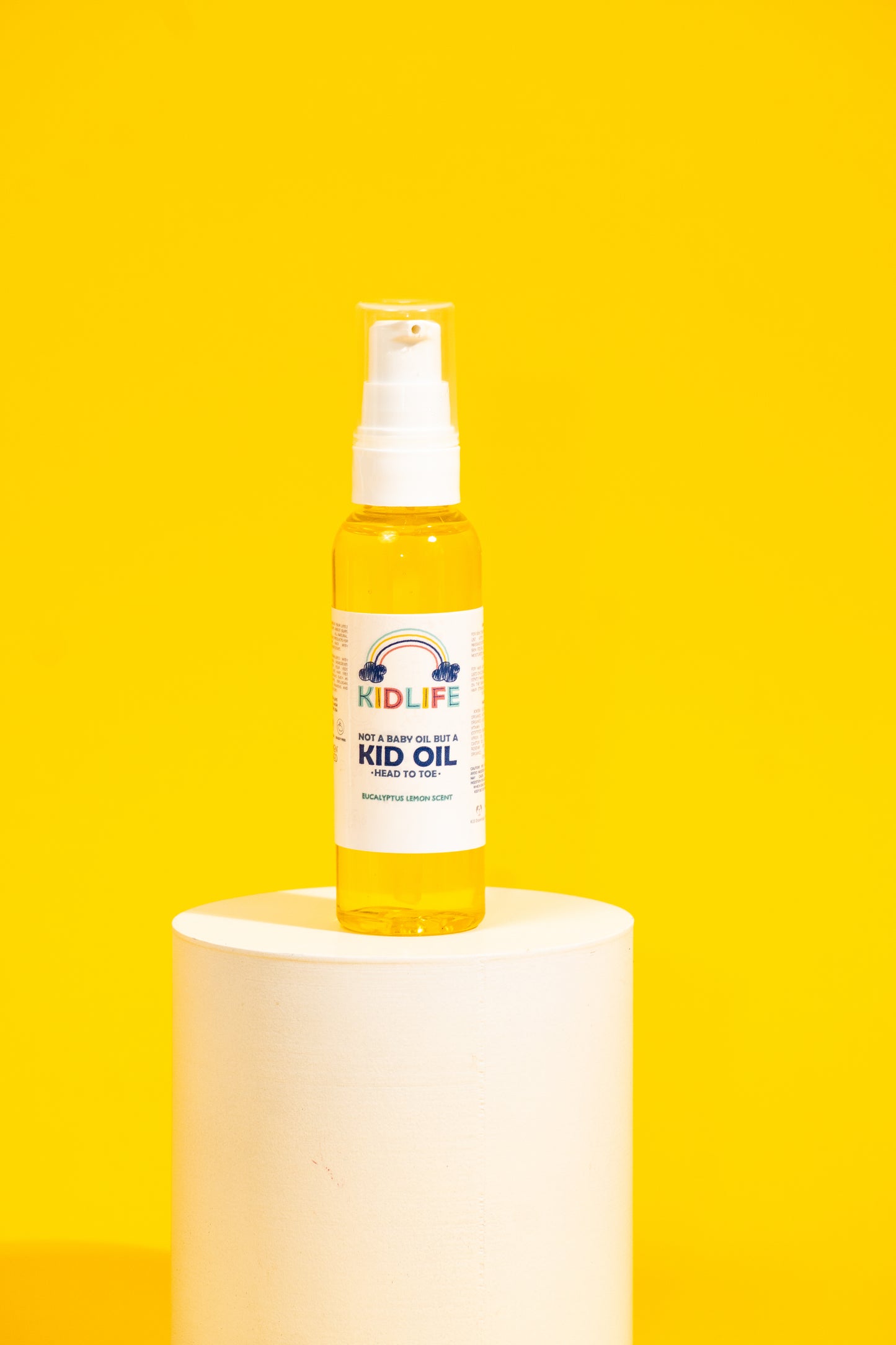 KIDLIFE- Not a Baby Oil but a "KID OIL" Clean Body and Hair Oil Unscented &
Scented- eucalyptus