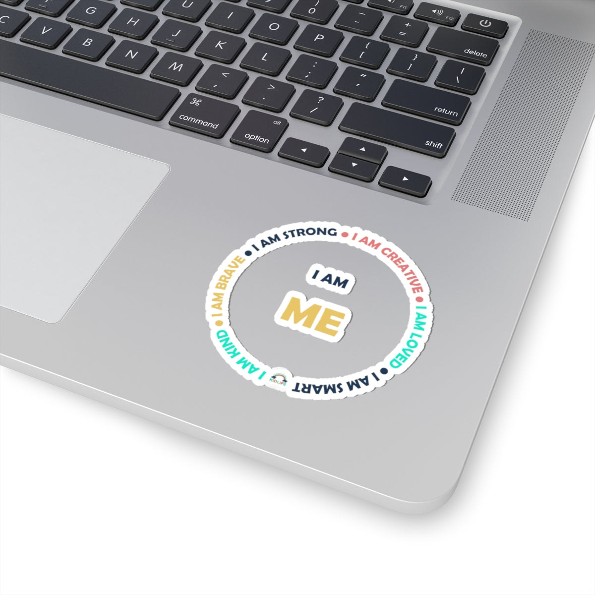 Kiss-Cut Stickers - KIDLIFE affirmation I am me, Self-Affirmation, Positive Vibes, Self-Love Decor, Motivational Gifts, Laptop Stickers,