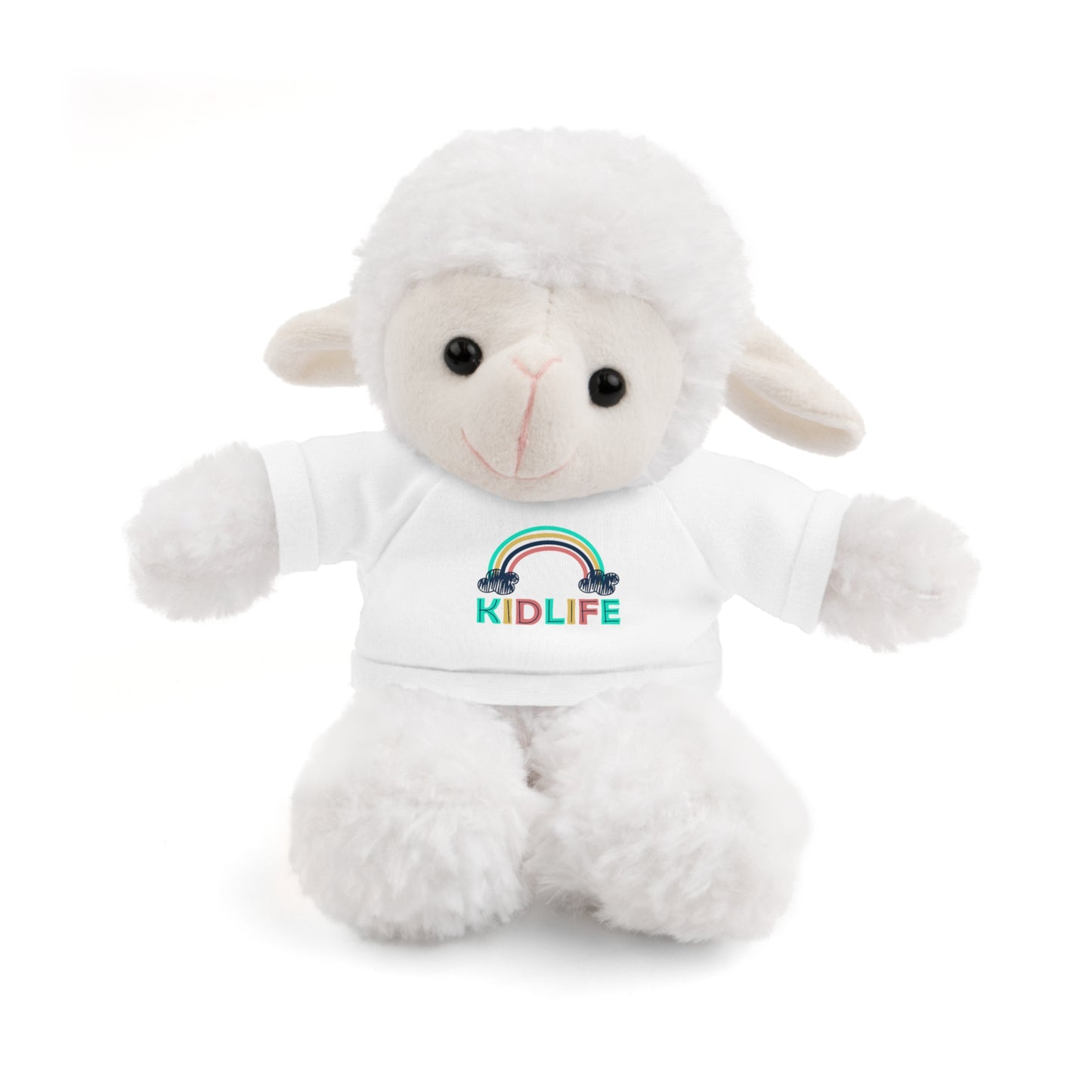 KidLife Stuffed Animal with T-Shirt | Adorable Plush Bear | Perfect Gift for Kids, Birthdays, Baby Showers, Holidays, Nursery Decor