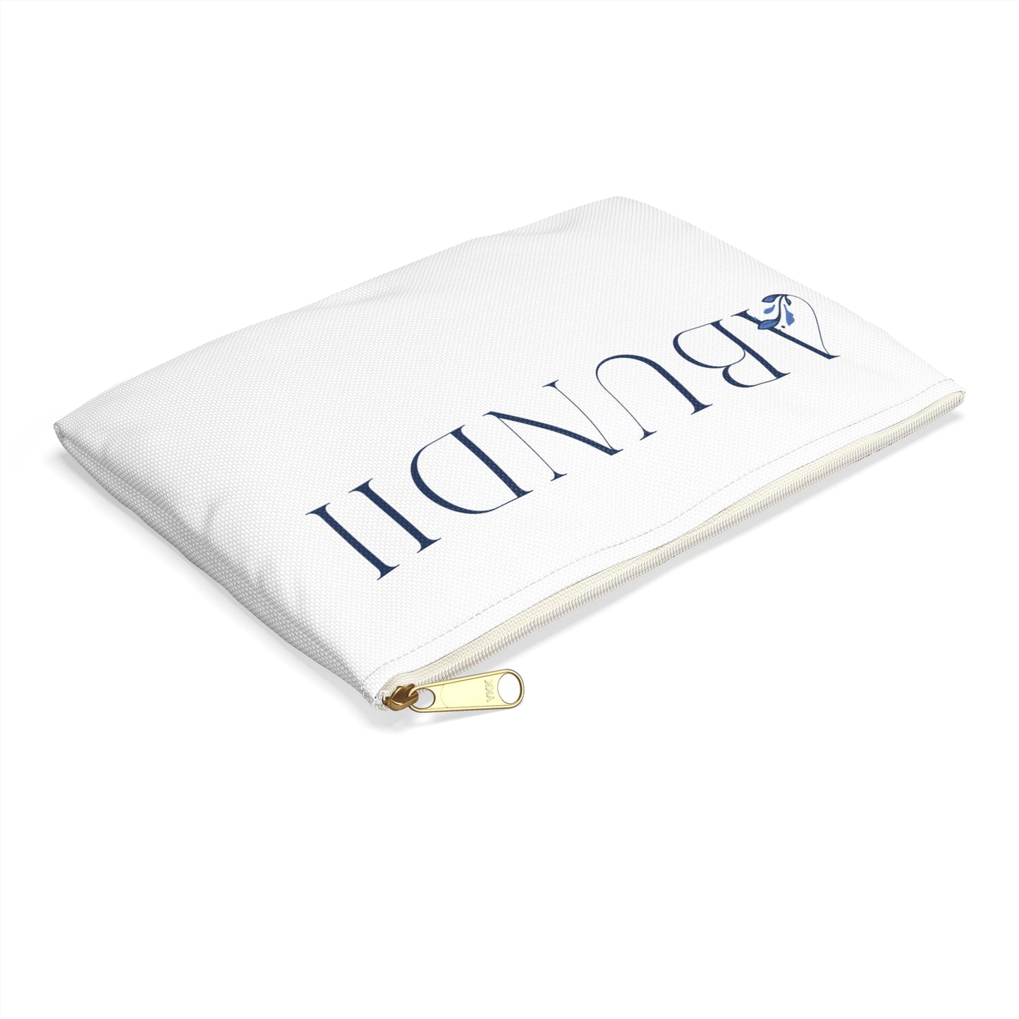 Abundii Elegant Accessory Pouch | Personalized Gift, Makeup Bag, Travel Organizer, Abundant Style, Custom Design