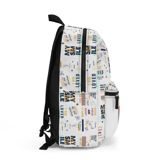 Kids Backpack 'I Believe in Me' Inspirational Motivational School Bag