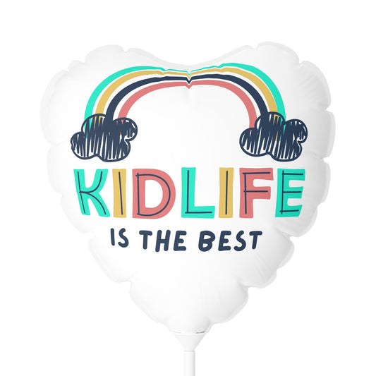 Copy of Copy of Heart-Shaped Rainbow Balloon | Kidlife Party Decor, Birthday Balloons, Celebration Decorations, Kids Event Supplies, Fun Atmosphere