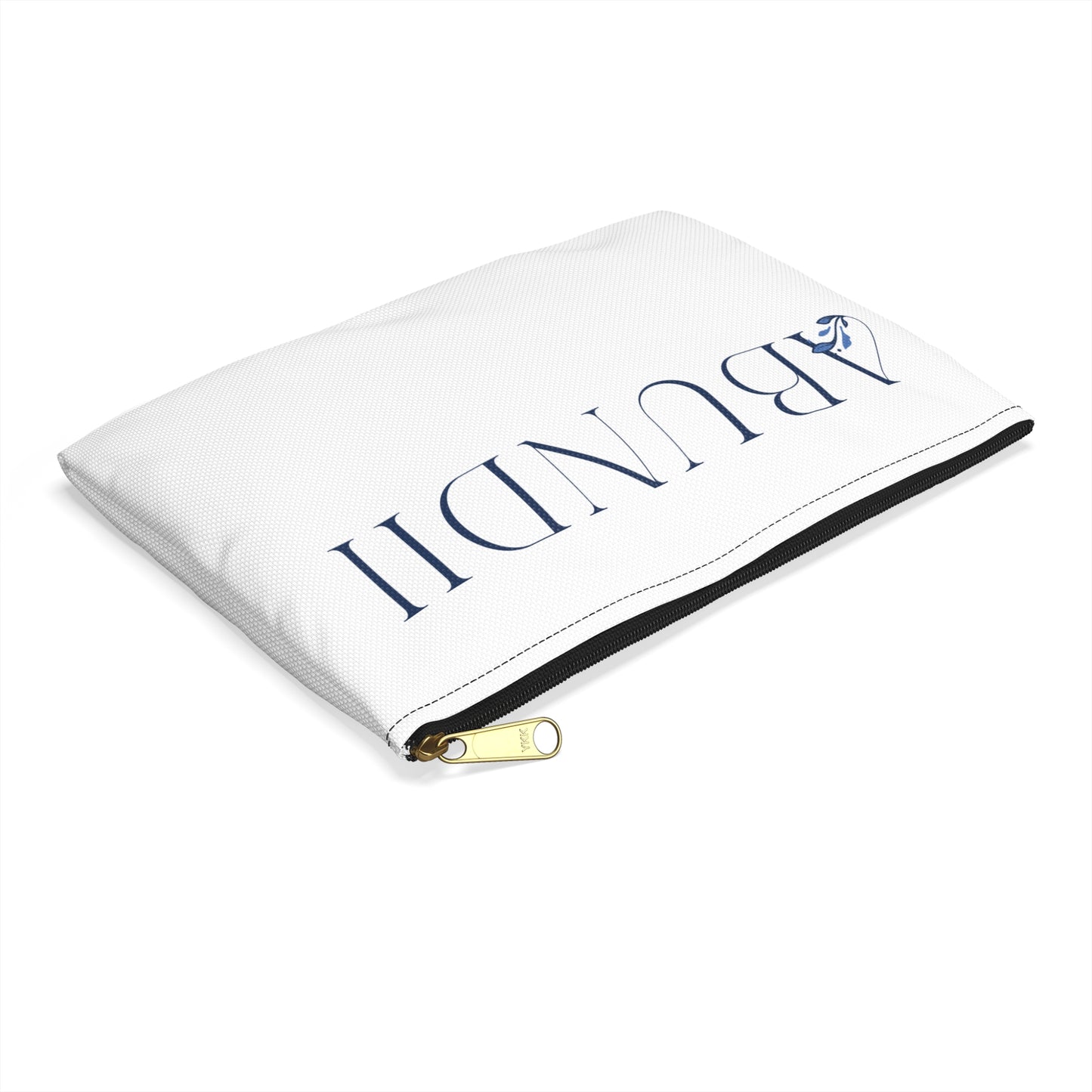 Abundii Elegant Accessory Pouch | Personalized Gift, Makeup Bag, Travel Organizer, Abundant Style, Custom Design