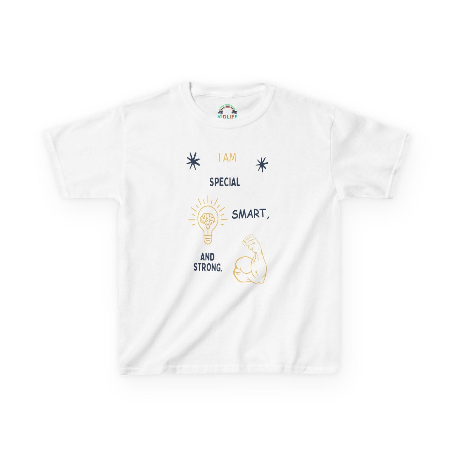 Kids Tee I am special, smart, and strong Kidlife Affirmation Collection T shirt