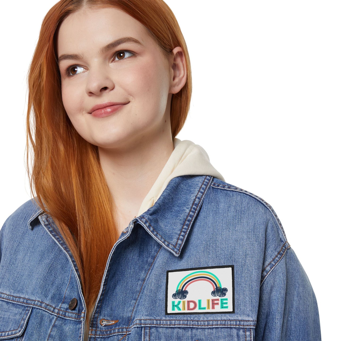 Colorful Kidlife Iron-On Patches for Jackets, Backpacks, DIY Projects, Fun Personalization, Gift Idea for Kids