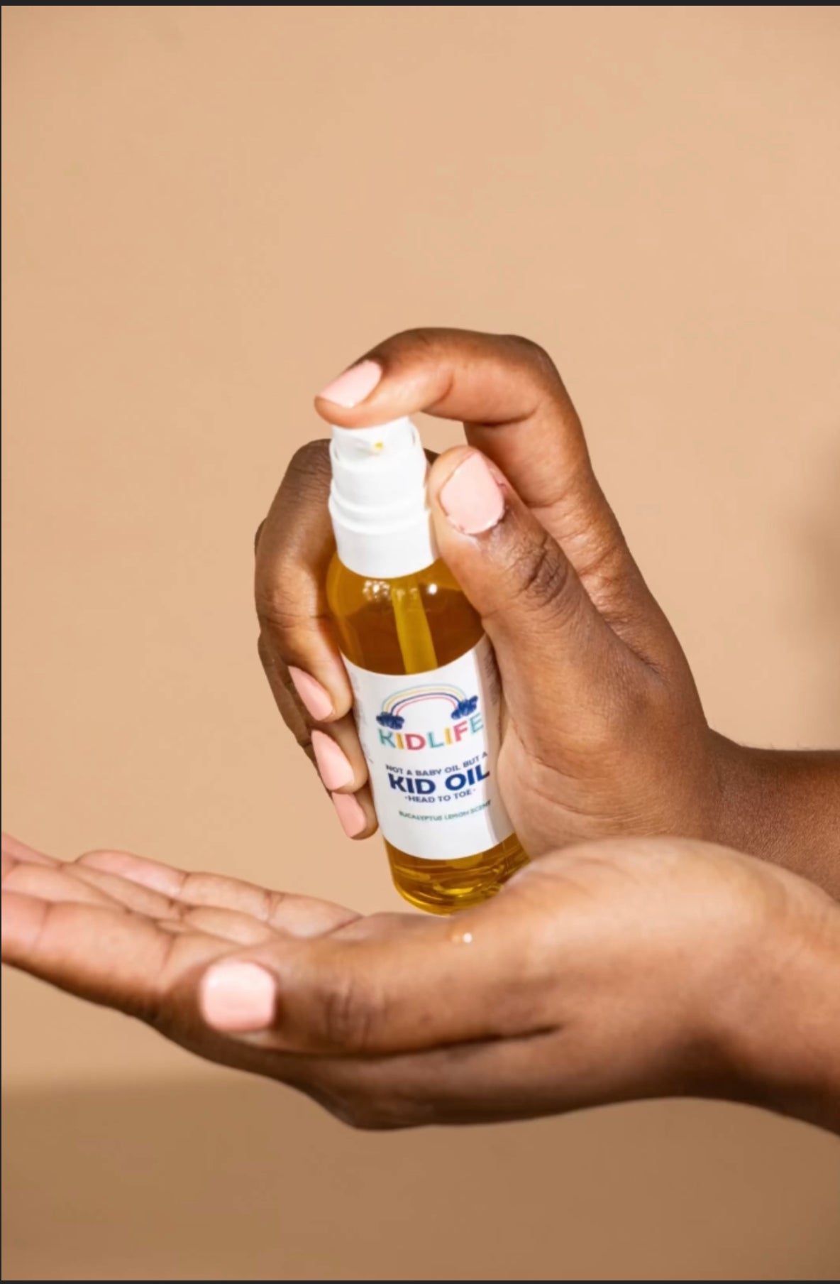 KIDLIFE- Not a Baby Oil but a "KID OIL" Clean Body and Hair Oil Unscented &
Scented- eucalyptus