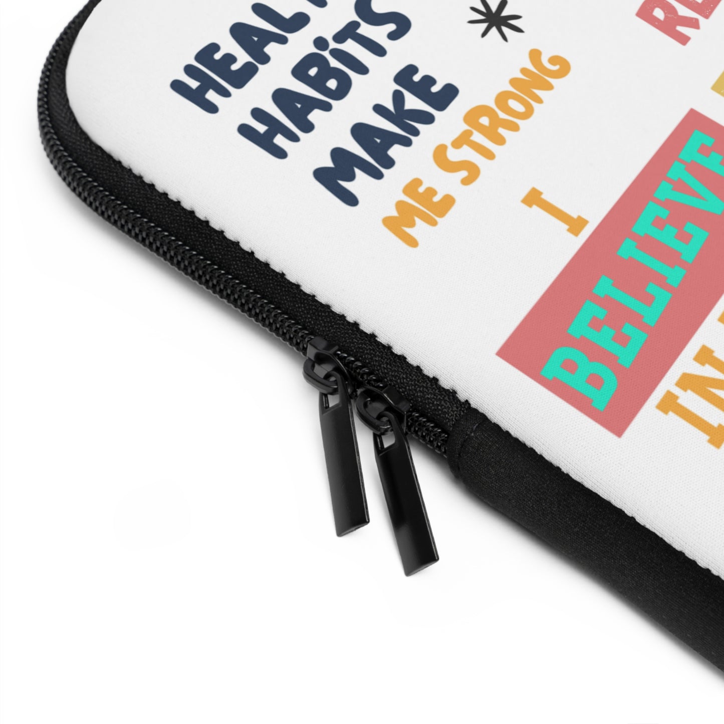 Laptop Sleeve - Kidlife Affirmation Collection - Motivational Quotes - Graduation Gift - Back to School
