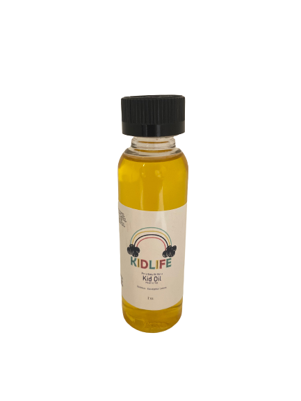 KIDLIFE- Not a Baby Oil but a "KID OIL" Clean Body and Hair Oil Unscented &
Scented- eucalyptus