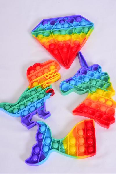 Push Pop Fidget /Sensory Toy Poppin / Pop it/ Bubble Silicone Game/ - KJ3 Essentials