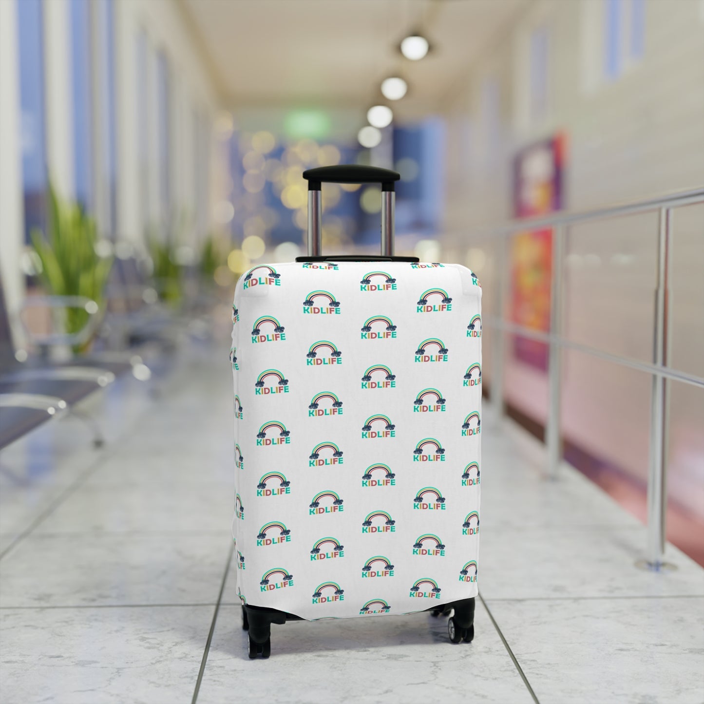 Luggage Cover - Kidlife Colorful Rainbow Travel Accessory