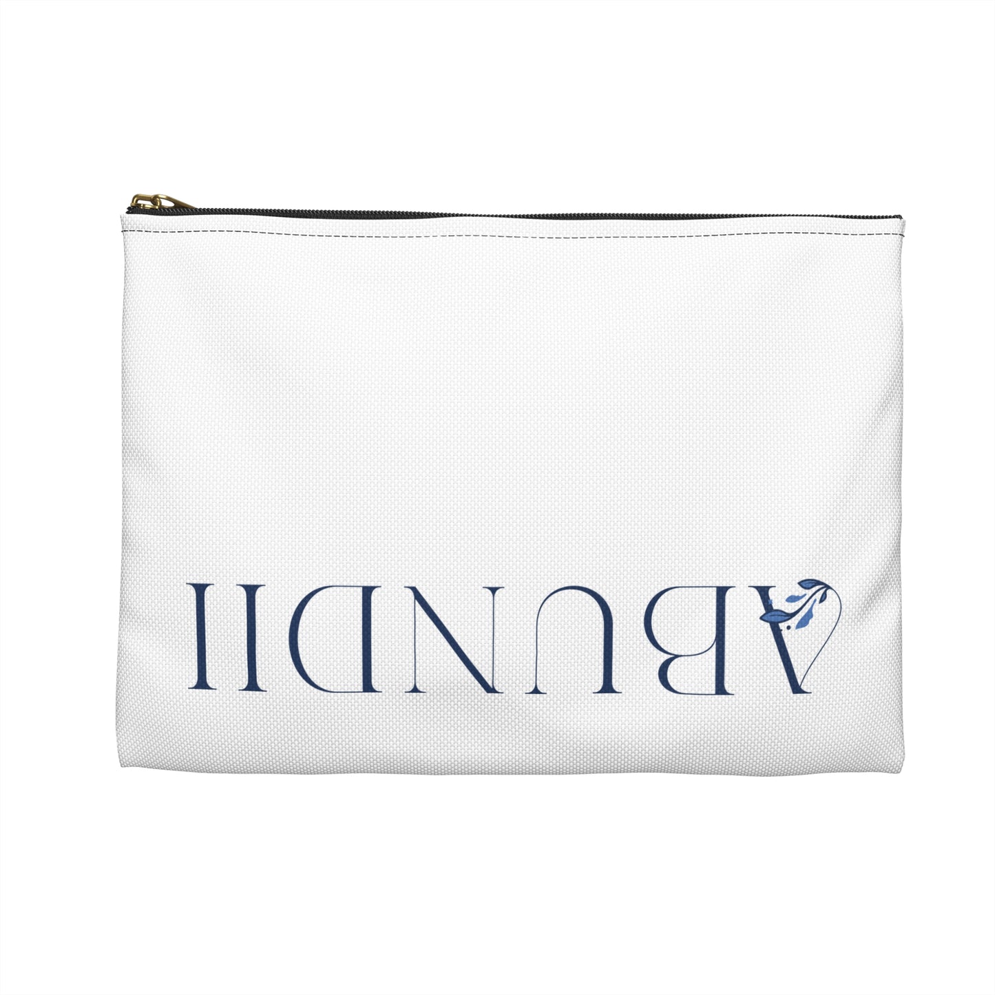 Abundii Elegant Accessory Pouch | Personalized Gift, Makeup Bag, Travel Organizer, Abundant Style, Custom Design