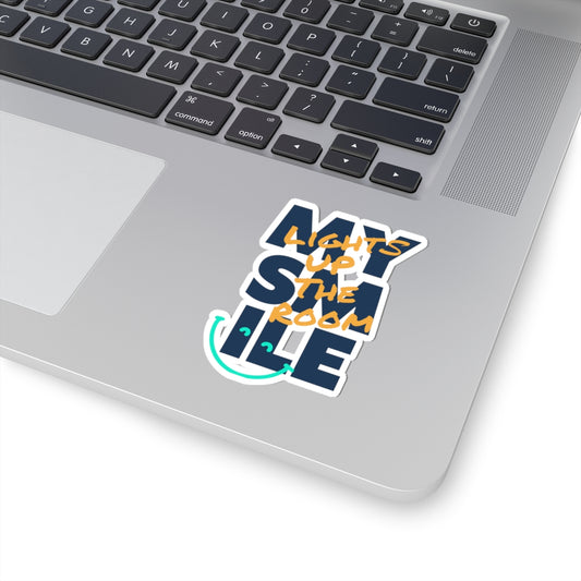 Kiss-Cut Stickers  KIDLIFE affirmation My Smile lights up the room, Self-Affirmation, Positive Vibes, Self-Love Decor, Motivational Gifts,
