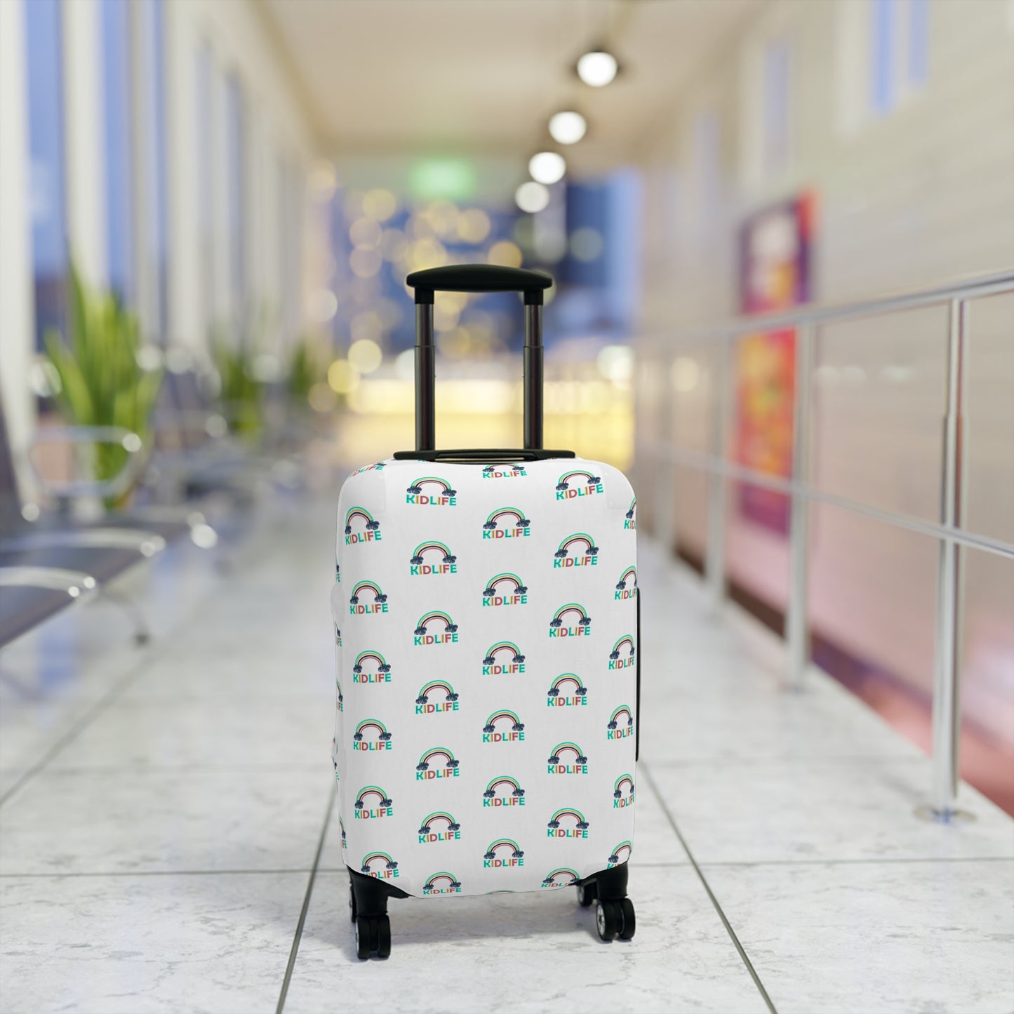 Luggage Cover - Kidlife Colorful Rainbow Travel Accessory