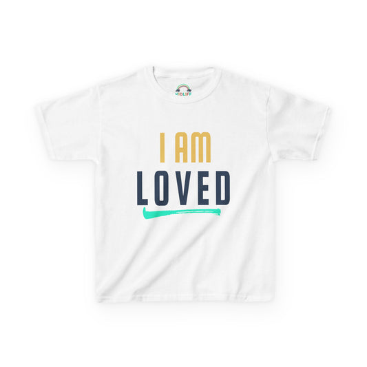 Kids Tee - I am Loved Kidlife Affirmation Collection T shirt