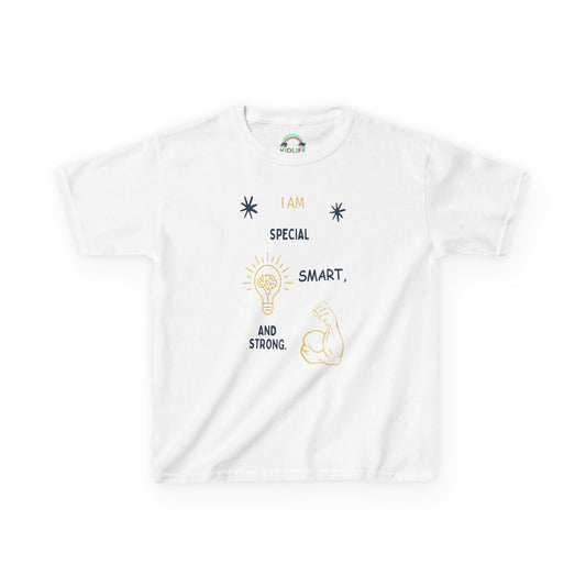 Kids Tee I am special, smart, and strong Kidlife Affirmation Collection T shirt
