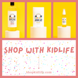 KIDLIFE- Not a Baby Oil but a "KID OIL" Clean Body and Hair Oil Unscented &
Scented- eucalyptus