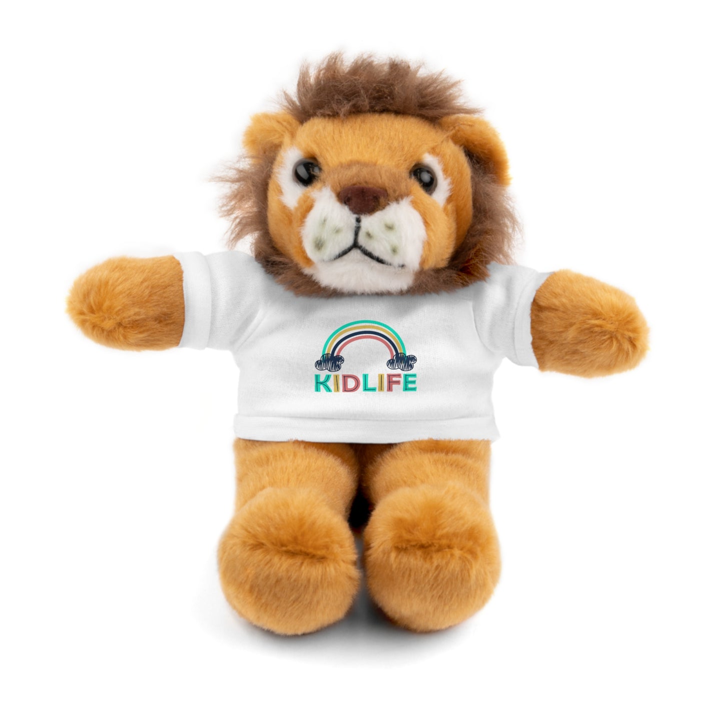 KidLife Stuffed Animal with T-Shirt | Adorable Plush Bear | Perfect Gift for Kids, Birthdays, Baby Showers, Holidays, Nursery Decor