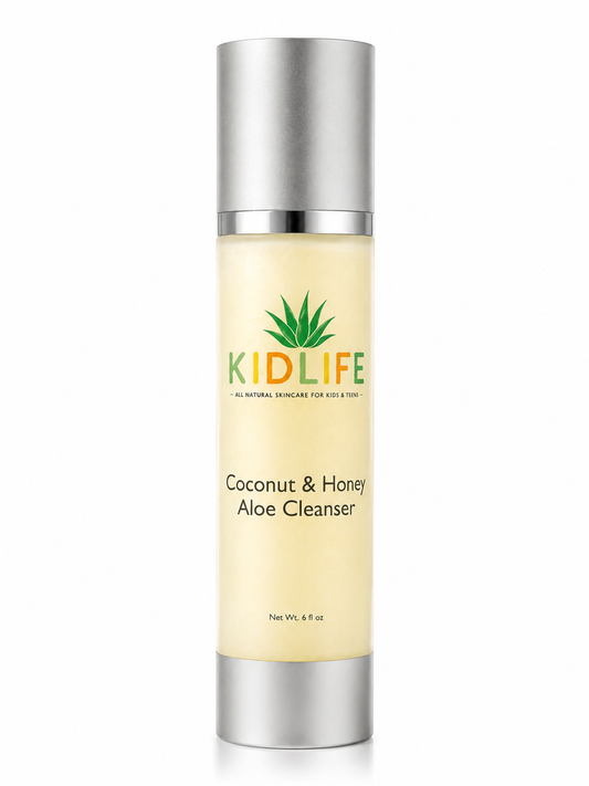 KIDLIFE™ Coconut & Honey Aloe Face Cleanser. 4 oz