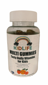 KIDLIFE BY KJ3 Essentials Daily Gummies- Vitamins for Kids 90 Count Vegan. Immune Support.- | KJ3 Essentials