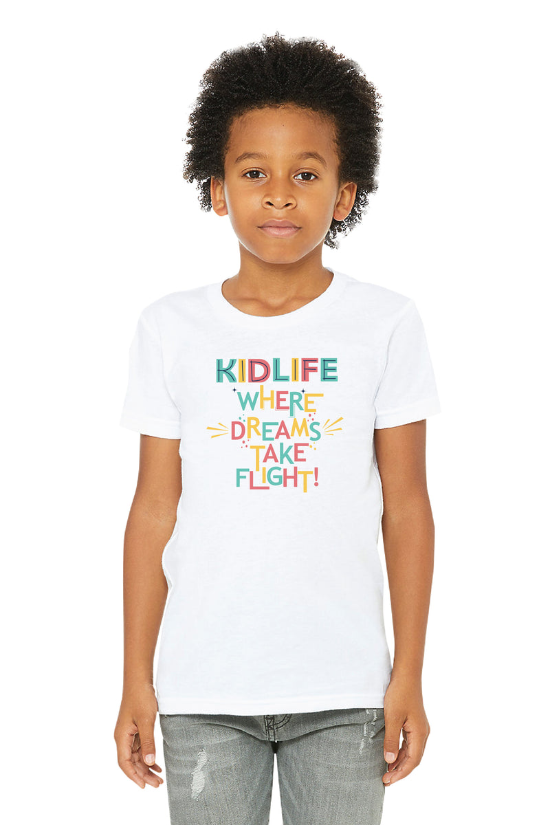 Kidlife WHERE DREAMS TAKE FLIGHT TSHIRT