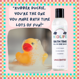 KIDLIFE NATURAL BATH TIME 3 IN 1  ALOE & SHEA BODY WASH, BUBBLE BATH AND SHAMPOO- CITRUS SCENT CLEAN ALL NATURAL SOAP FOR KIDS