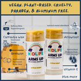 Kidlife Arms Up Natural Deodorant for Kids