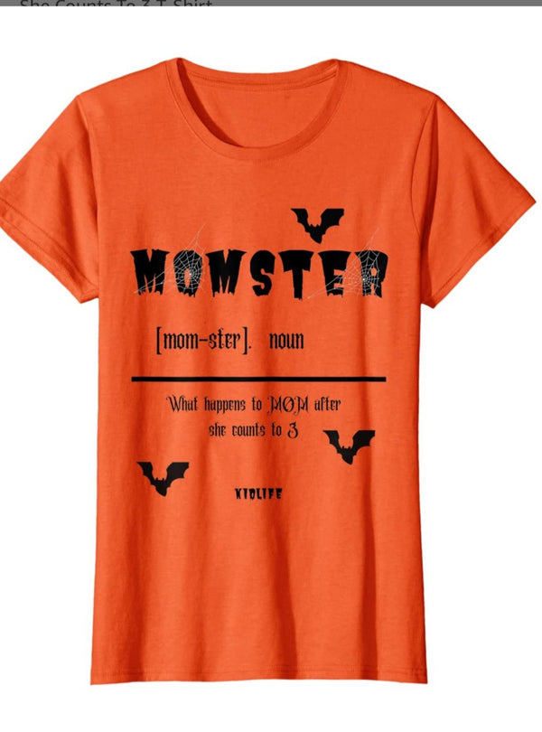 Momster Shirt, Halloween shirt - KJ3 Essentials
