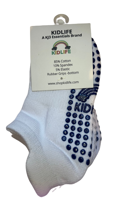 - Kidlife New Slip Free, Gripper Kids Socks 3pk