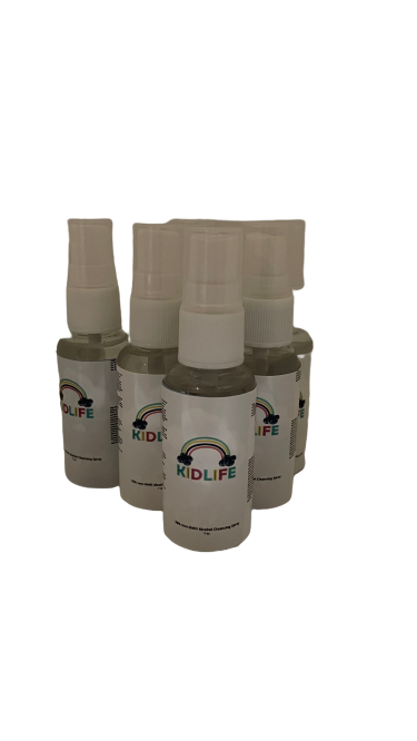 70% non GMO Alcohol Cleansing Spray 1 oz with or w/out Silicone Sleeve